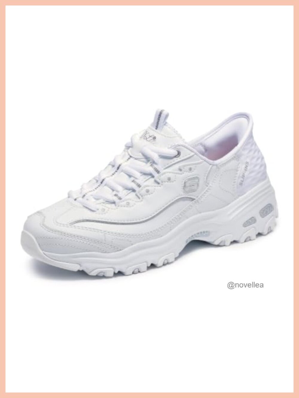 Leather Mesh Slip-On Sneakers Hands Free Memory Foam Walking Shoes